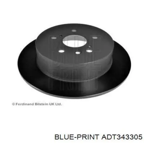 Frenos traseros Blue Print ADT343305