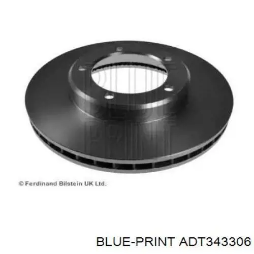 ADT343306 Blue Print disco de freno delantero