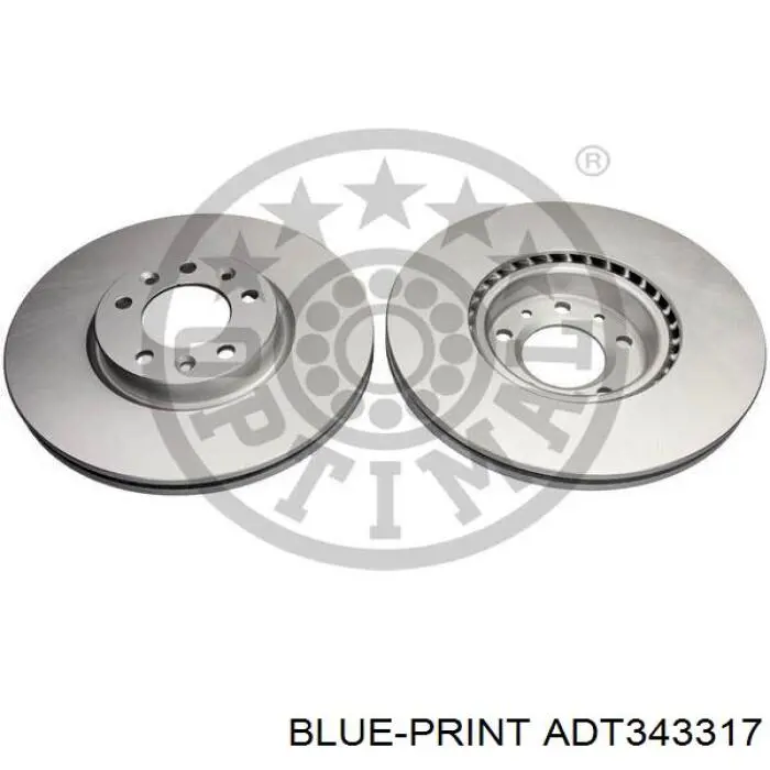 Comprar CD7324V Bremsi Freno de disco delantero