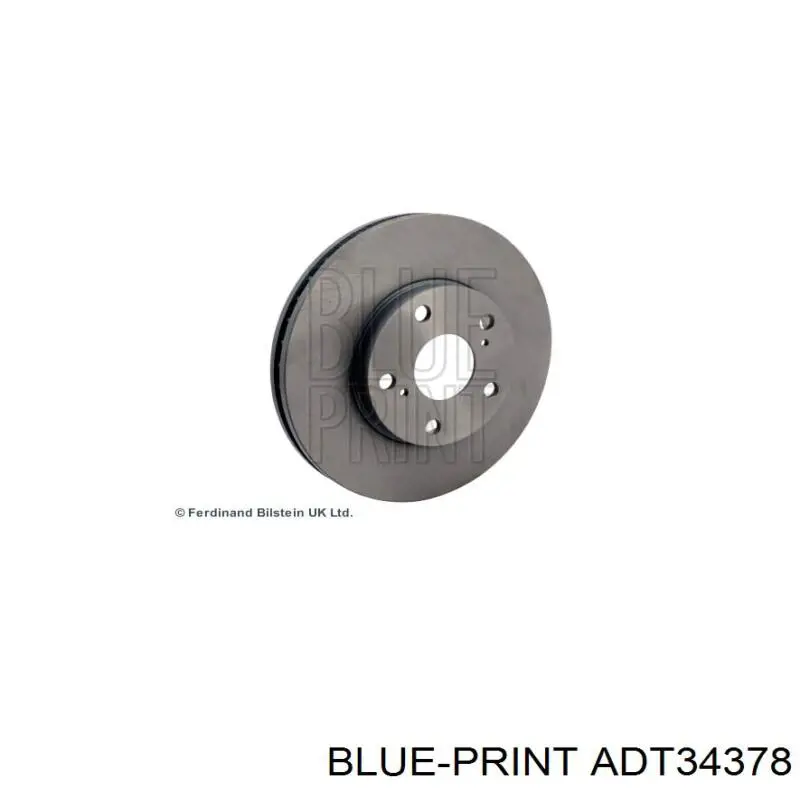 ADT34378 Blue Print freno de disco delantero