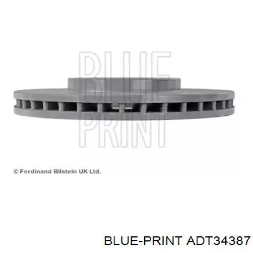 ADT34387 Blue Print disco de freno delantero