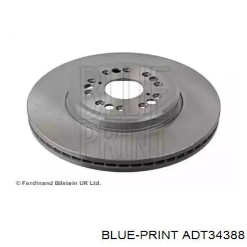 ADT34388 Blue Print disco de freno delantero
