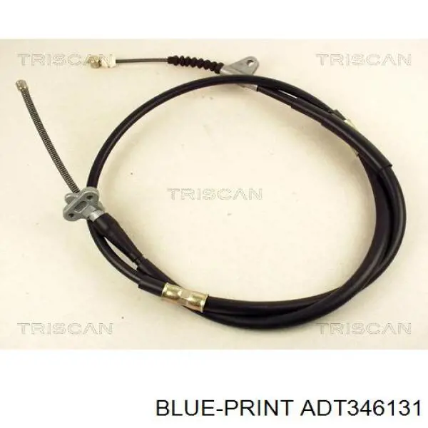 ADT346131 Blue Print cable de freno de mano trasero derecho