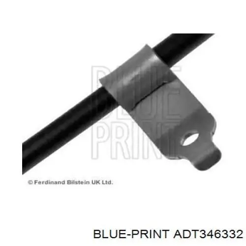 ADT346332 Blue Print cable de freno de mano trasero derecho