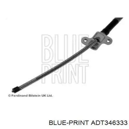 ADT346333 Blue Print cable de freno de mano trasero izquierdo