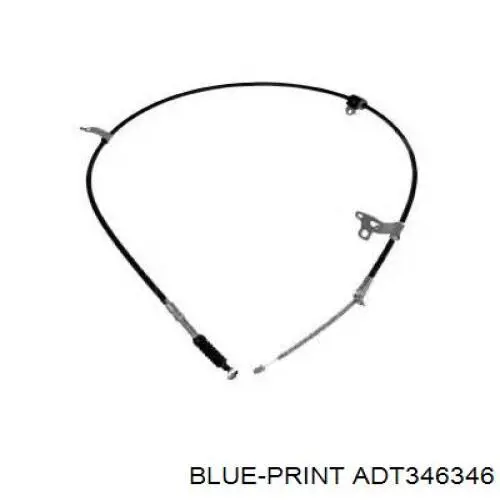 4643012441 Toyota Cable de freno de mano trasero izquierdo