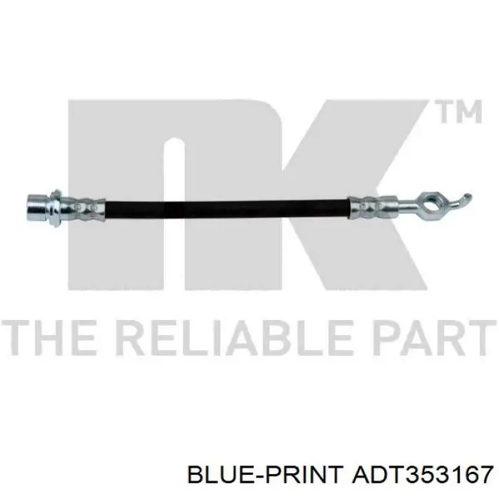 ADT353167 Blue Print latiguillo de freno delantero