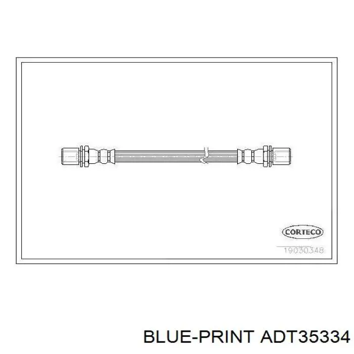 ADT35334 Blue Print tubo flexible de frenos