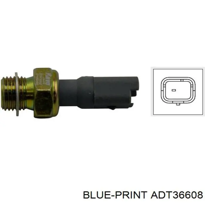 Indicador, presión del aceite Peugeot 207 WA, WC