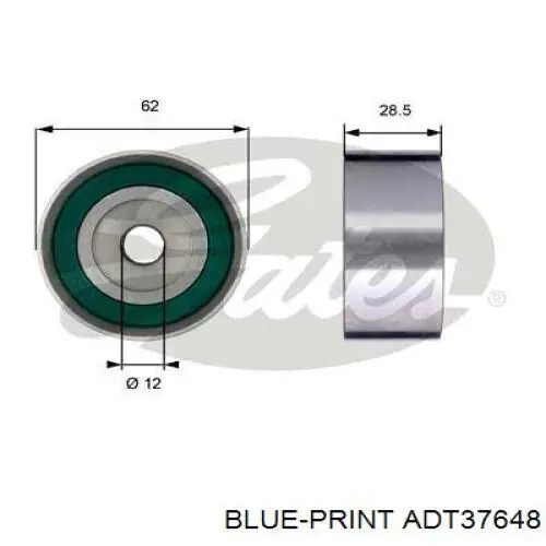 Rodillo intermedio de correa dentada Toyota Corolla E12