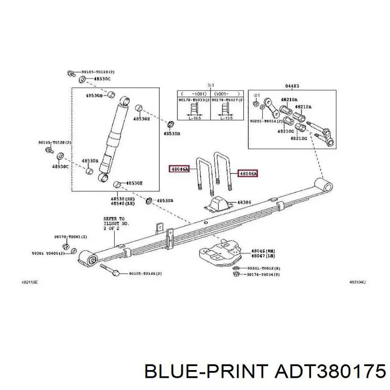 Comprar 9011714044 Toyota Abrazadera de ballesta