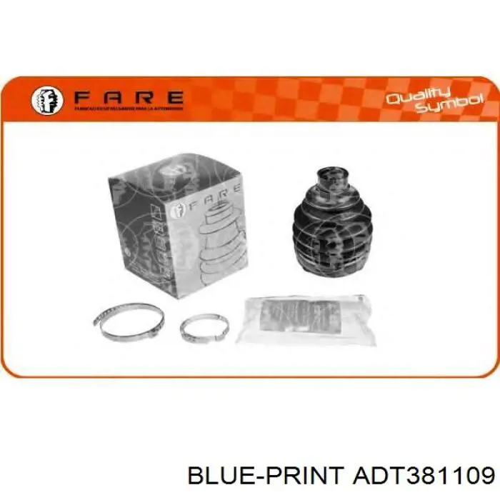 ADT381109 Blue Print fuelle, árbol de transmisión delantero exterior