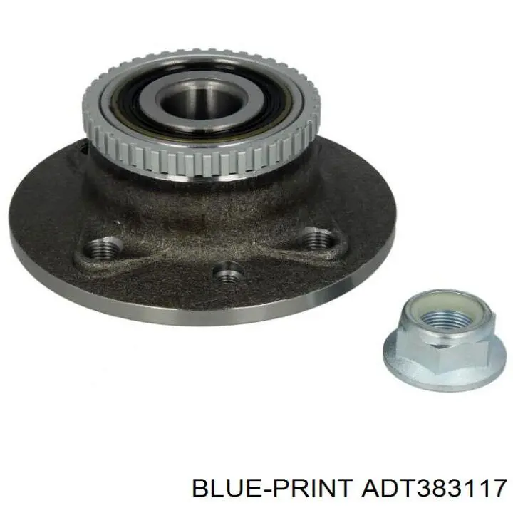 ADT383117 Blue Print cubo de rueda trasero