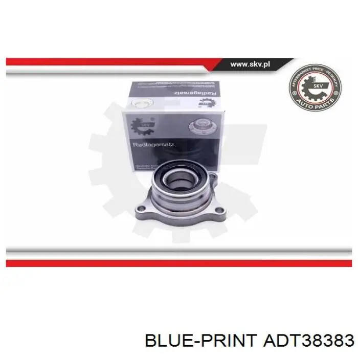 Cubo de rueda trasero derecho Toyota 2DACF044N4