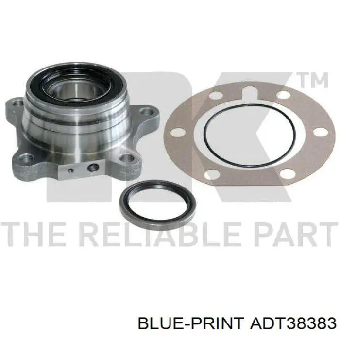 Cubo de rueda trasero derecho 2DACF044N4 Toyota