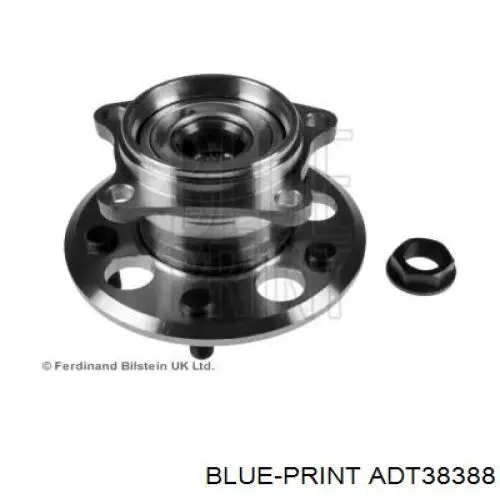 Cubo de rueda trasero ADT38388 Blue Print