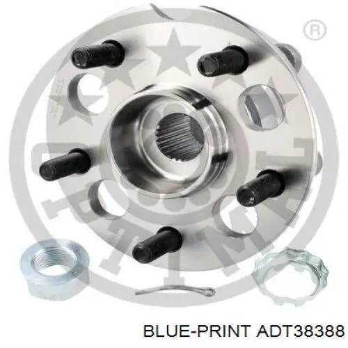 Comprar ADT38388 Blue Print Cubo de rueda, Eje trasero