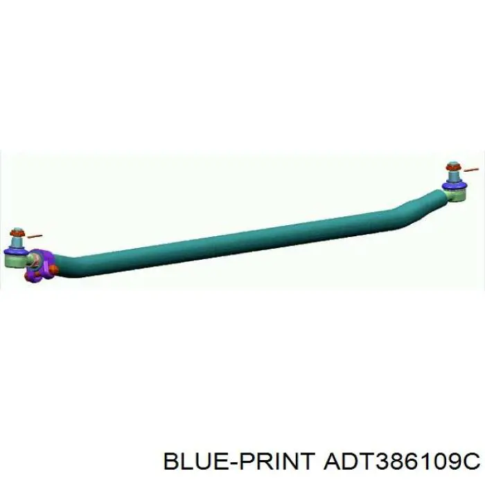 ADT386109C Blue Print barra oscilante, suspensión de ruedas delantera, inferior derecha