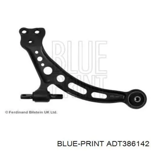 ADT386142 Blue Print barra oscilante, suspensión de ruedas delantera, inferior derecha