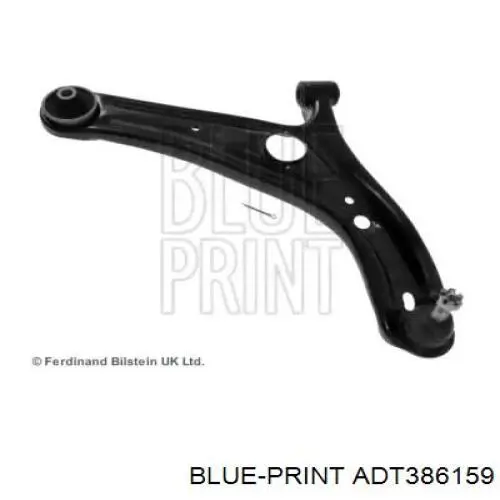 ADT386159 Blue Print barra oscilante, suspensión de ruedas delantera, inferior derecha