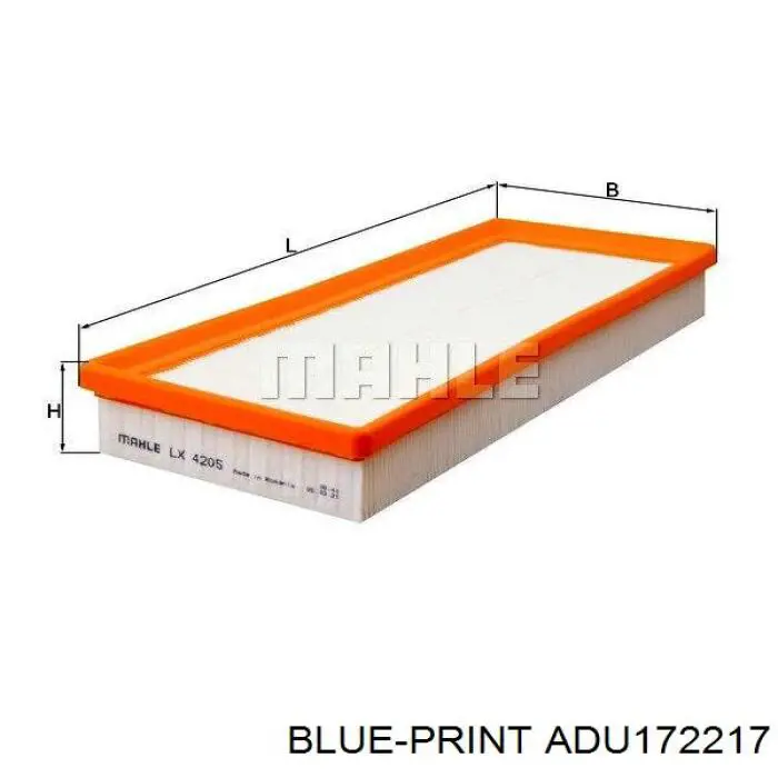 ADU172217 Blue Print filtro de aire