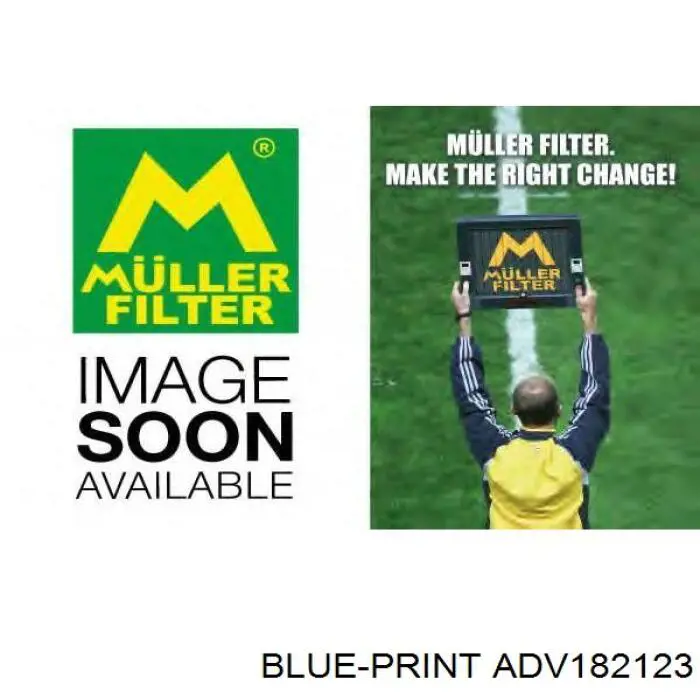 Filtro de aceite ADV182123 Blue Print