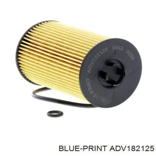 ADV182125 Blue Print filtro de aceite