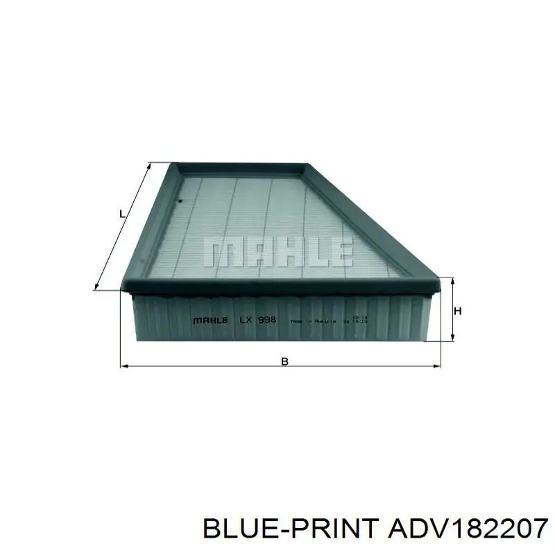 ADV182207 Blue Print filtro de aire