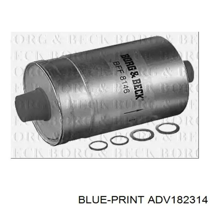 Filtro de combustible L202 Champion