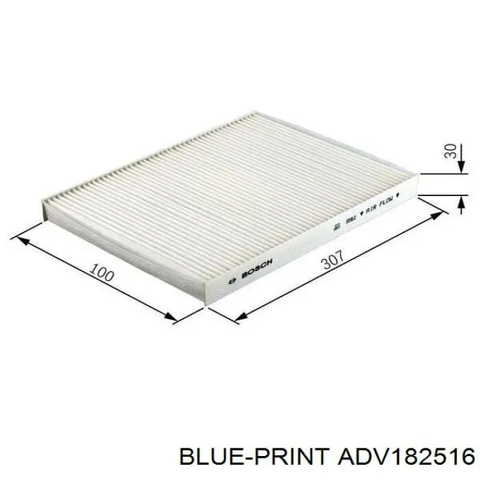 ADV182516 Blue Print filtro habitáculo