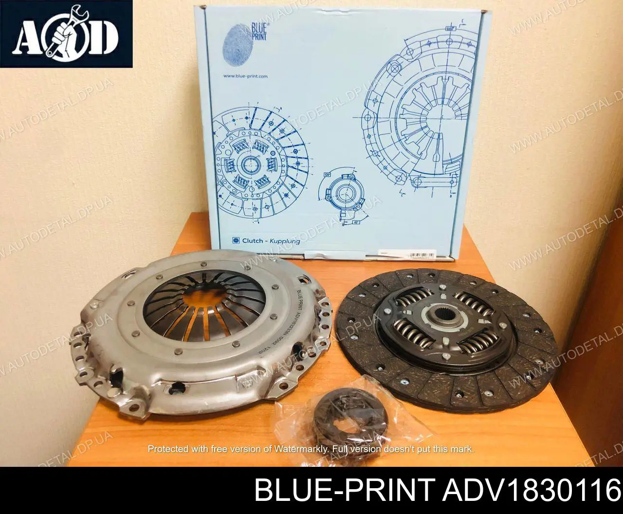 ADV1830116 Blue Print kit de embrague (3 partes)