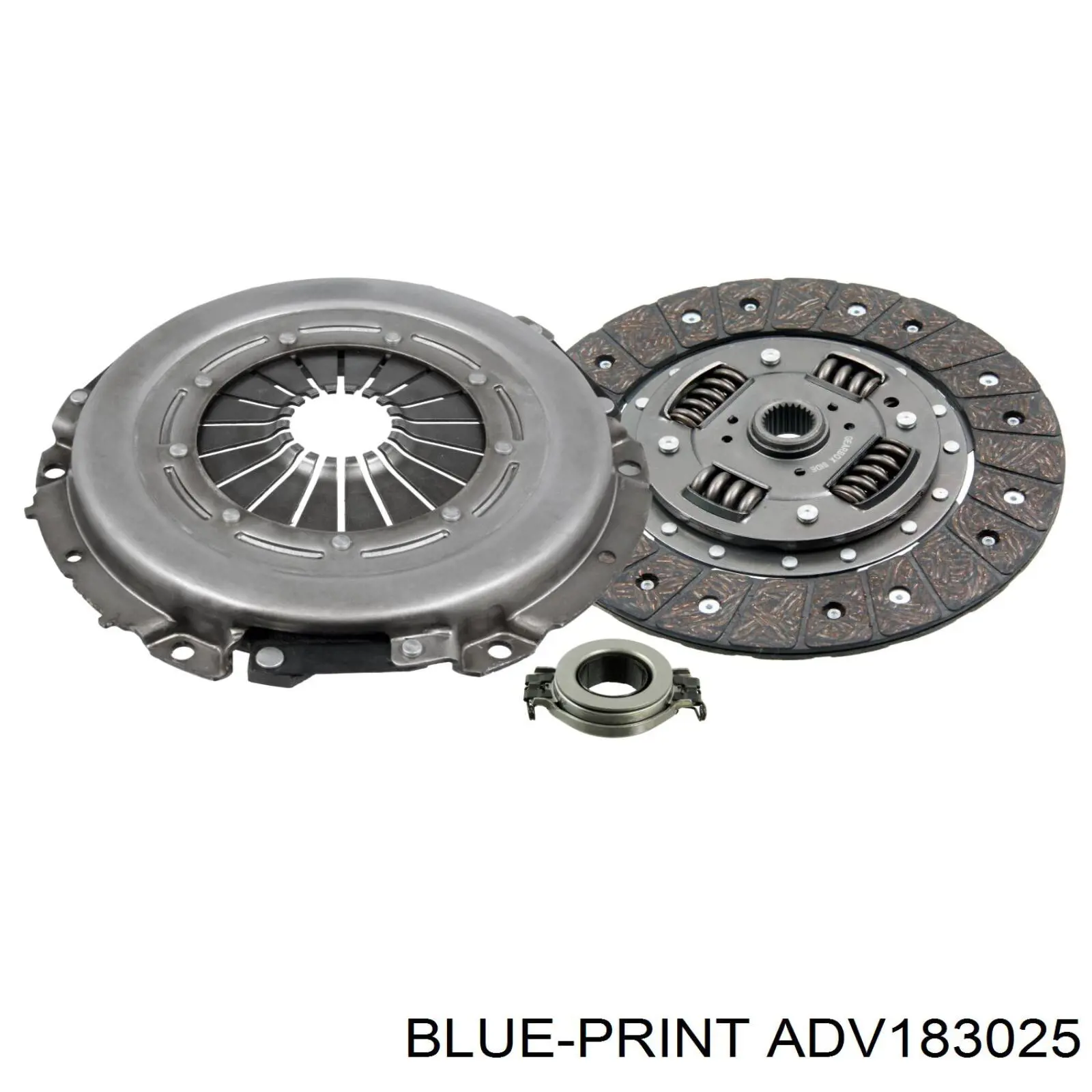 ADV183025 Blue Print kit de embrague (3 partes)