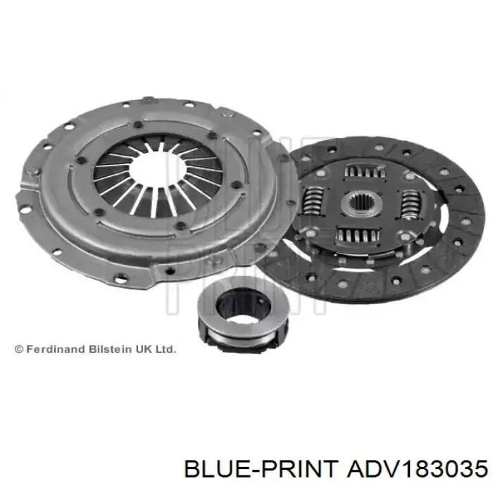 ADV183035 Blue Print kit de embrague (3 partes)