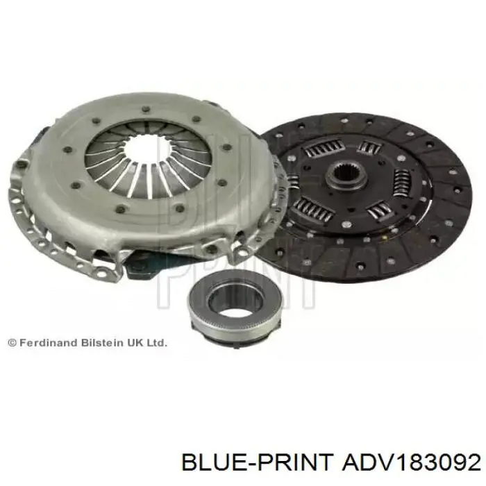 ADV183092 Blue Print kit de embrague (3 partes)