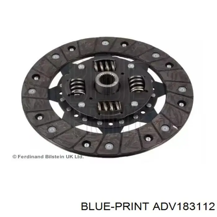 ADV183112 Blue Print Disco de embrague