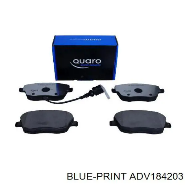 Pastillas de freno delanteras Seat Ibiza 5 KJ1, KJG