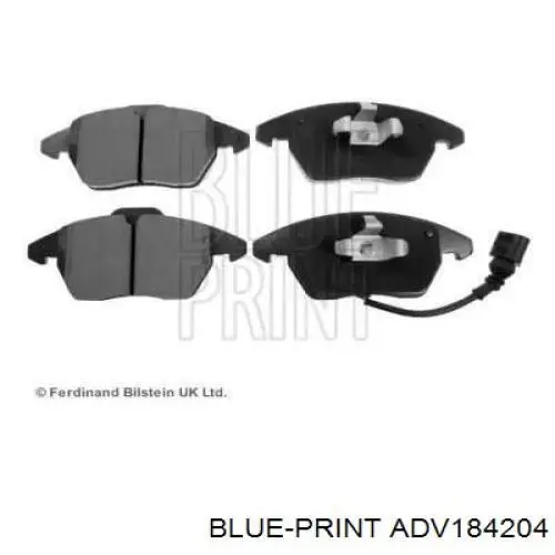 Pastillas de freno delanteras Seat Leon 2 1P1