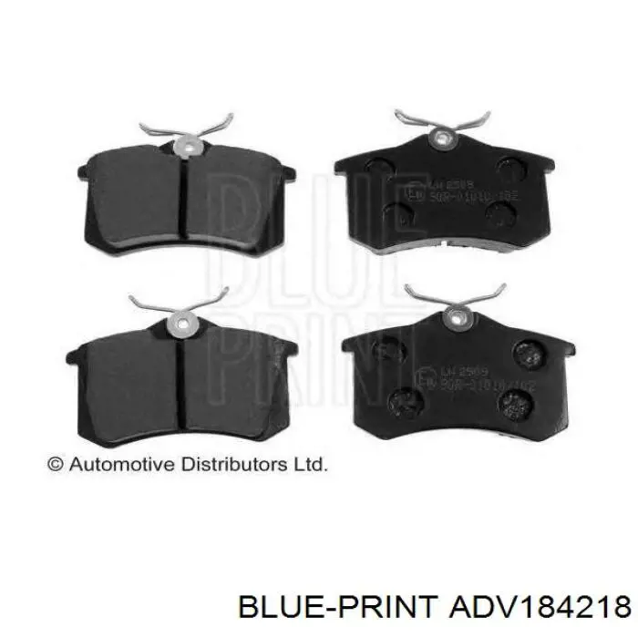 Pastillas de freno traseras Volkswagen Jetta 6 162, 163, AV3, AV2, AY2, AY3