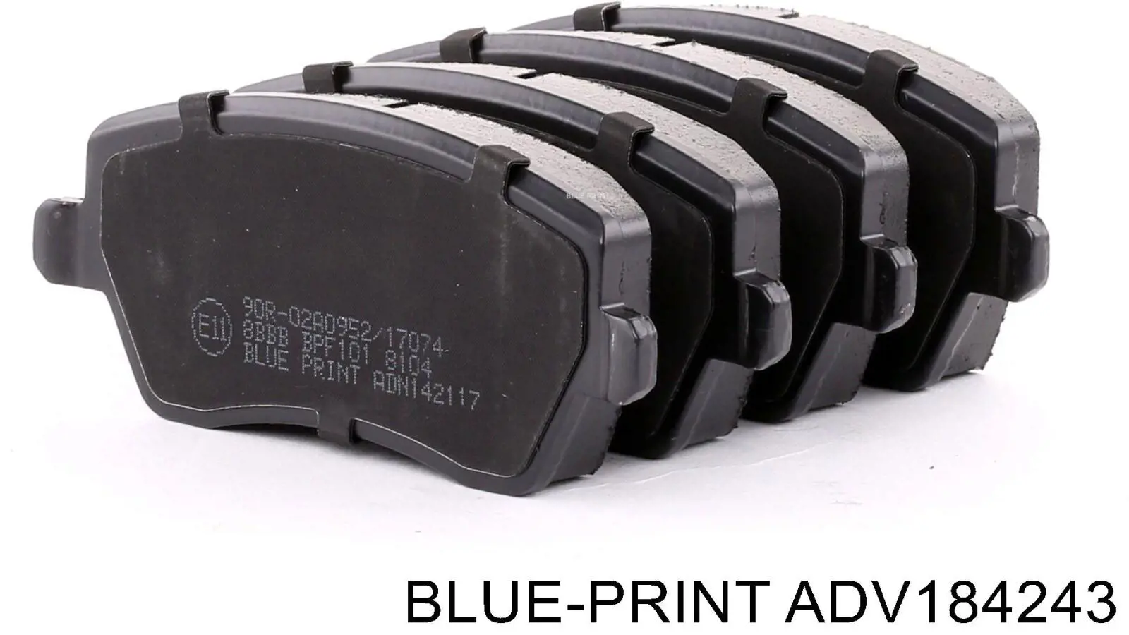 Comprar ADV184243 Blue Print Pastillas de freno traseras