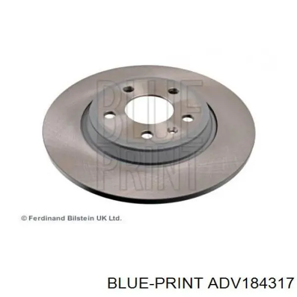 Disco de freno delantero Blue Print ADV184317