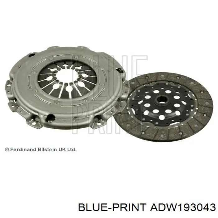 Mecanismo de embrague Blue Print ADW193043 precio, desde 177,80 EUR