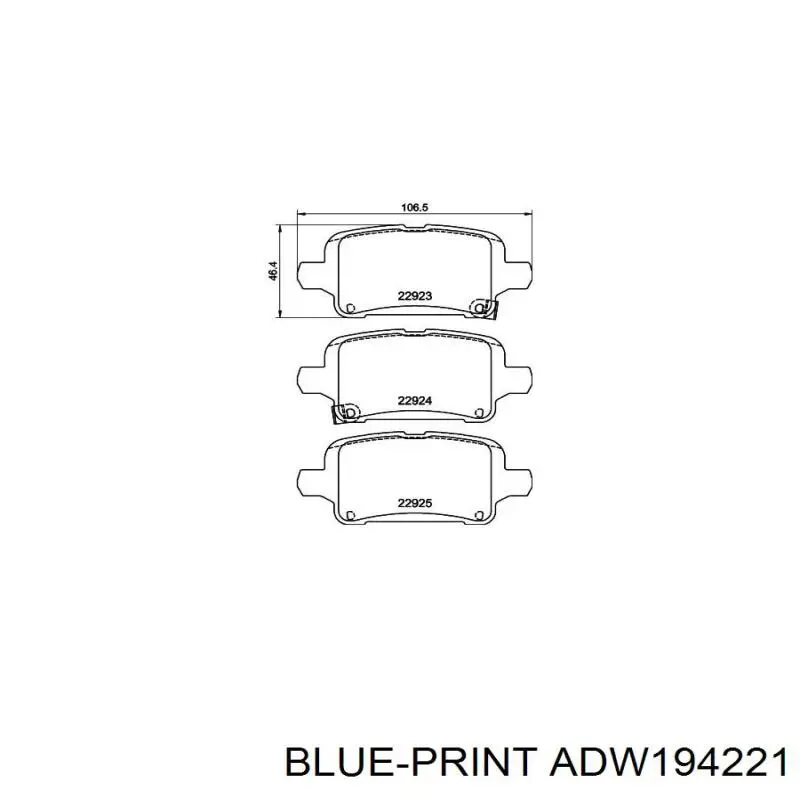 Comprar 13595651 General Motors Pastillas de freno traseras