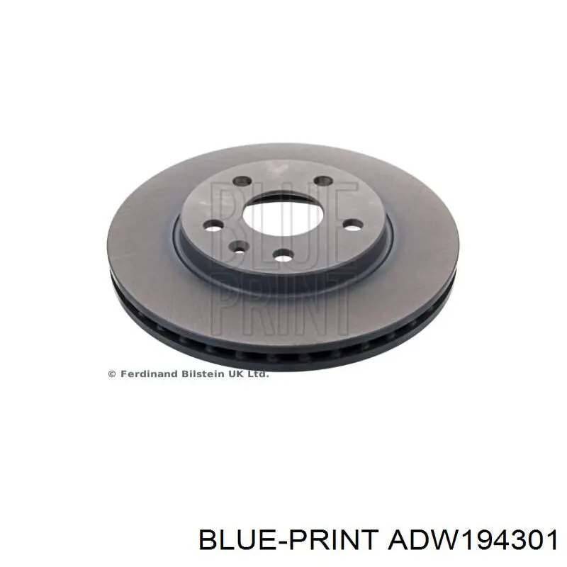 ADW194301 Blue Print disco de freno delantero
