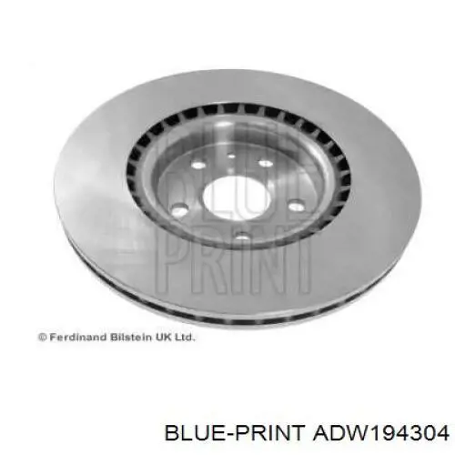 ADW194304 Blue Print disco de freno delantero
