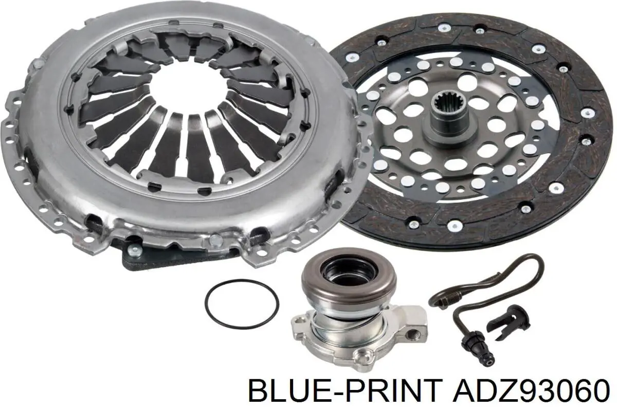 ADZ93060 Blue Print kit de embrague (3 partes)