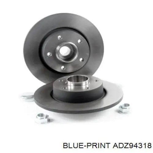 Comprar ADZ94318 Blue Print Disco de freno trasero