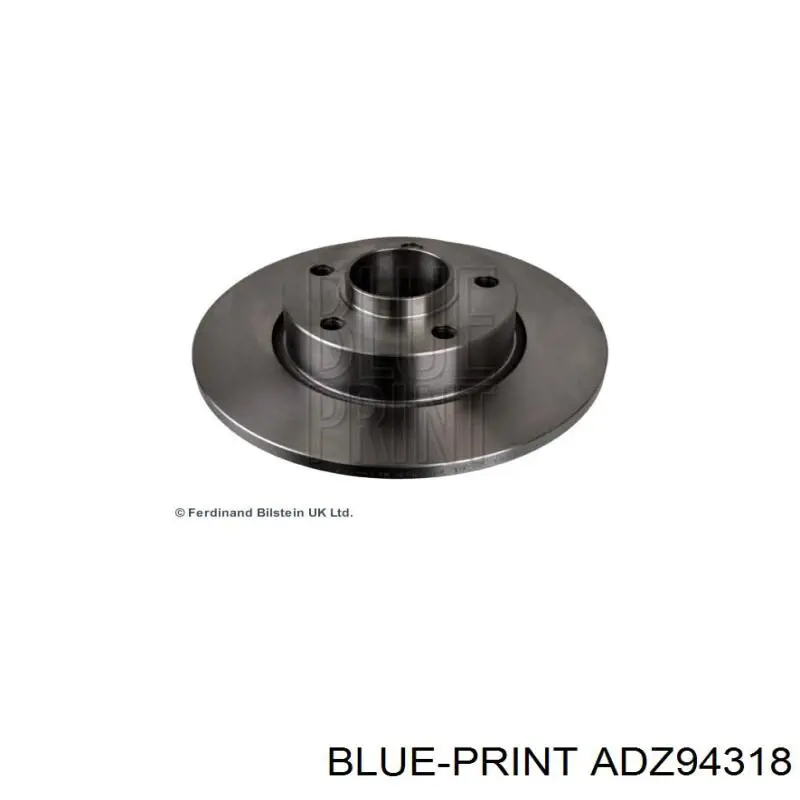 ADZ94318 Blue Print disco de freno trasero