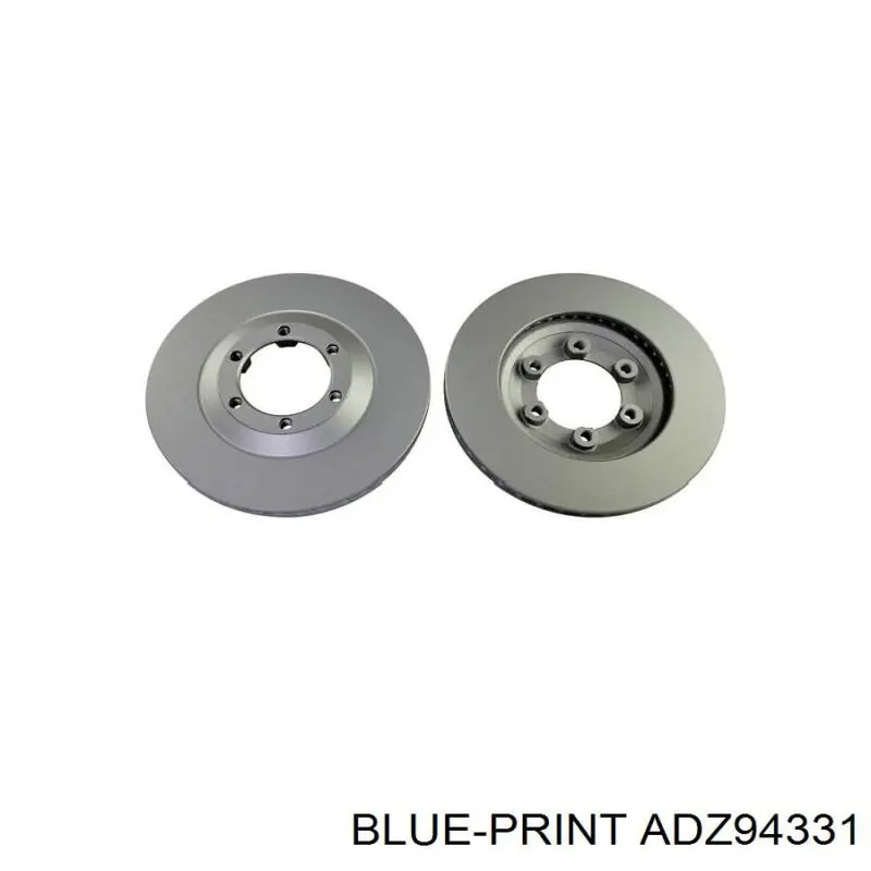 Disco de freno ADZ94331 Blue Print