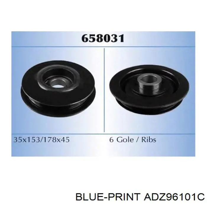 Comprar 614444 General Motors La polea del cigüeñal