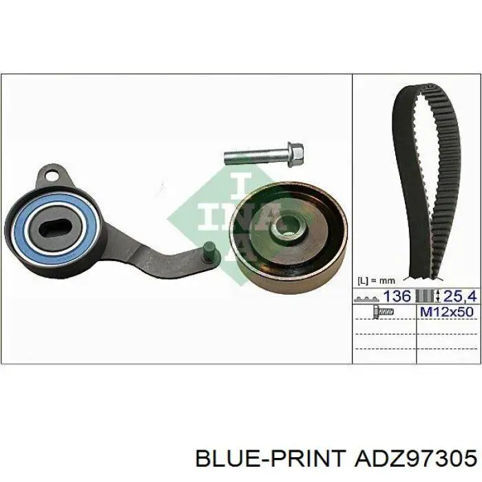 TBK510101 Open Parts kit correa de distribución